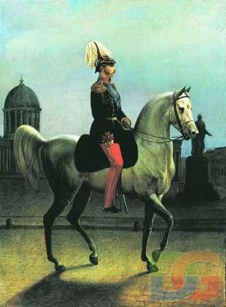 Sverchkov, Nikolay Yegorovich. Portrait of Emperor Alexander II.