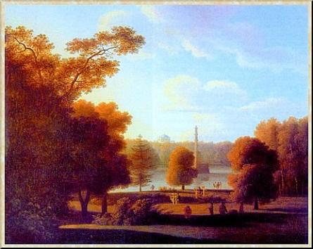 Landscape Garden in Tsarskoye Selo.